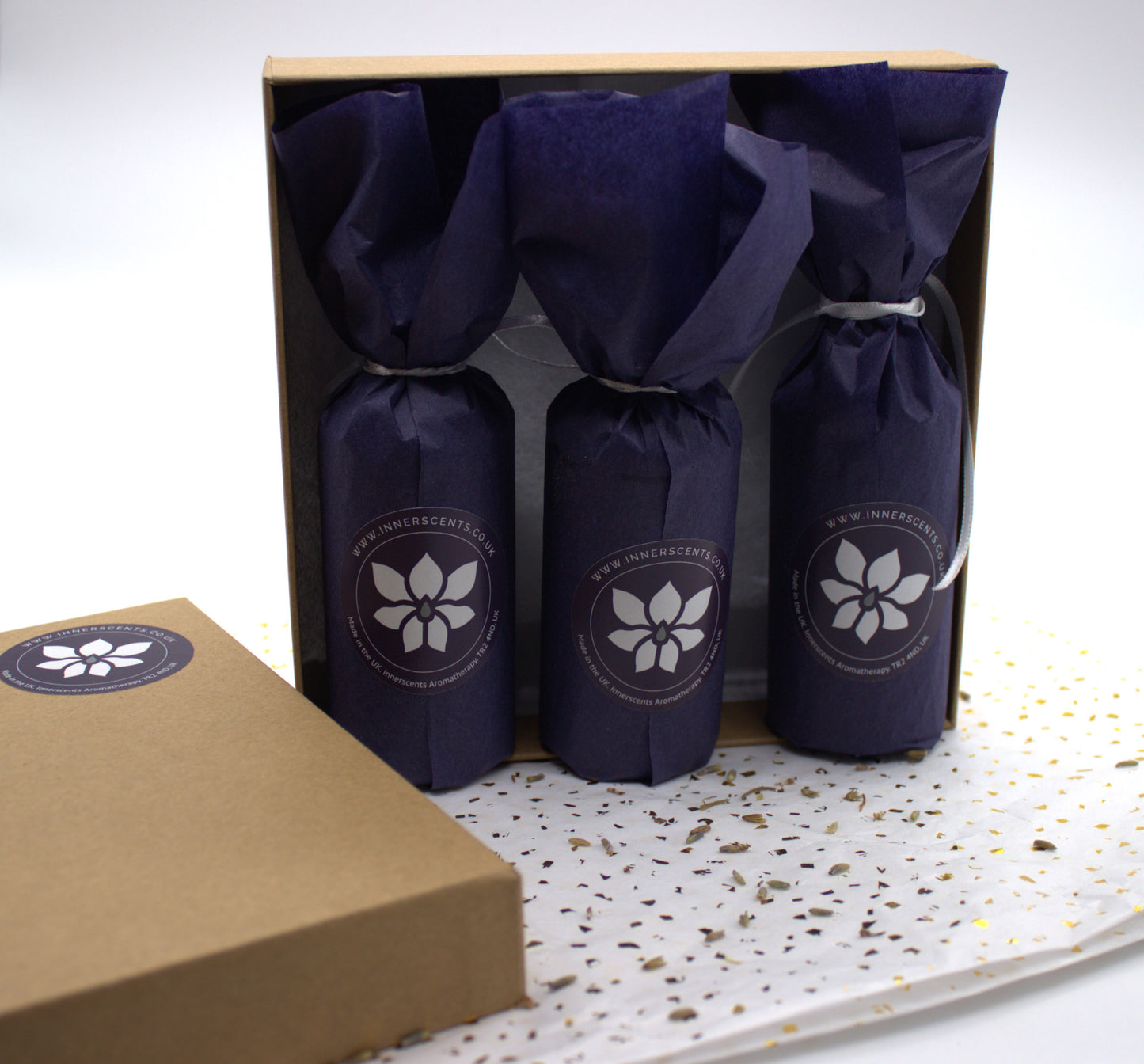 Sleep Well Super-Sleep Gift Set - 3 x 100ml Bottles in Recycled Luxury Gift Box