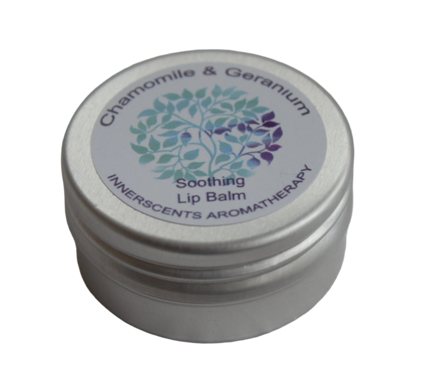 Lip Balm Soothing Chamomile and Geranium Luxury Aromatherapy - Innerscents Aromatherapy