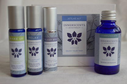 Jetlag Kit with Pure Essential Oils - Innerscents Aromatherapy